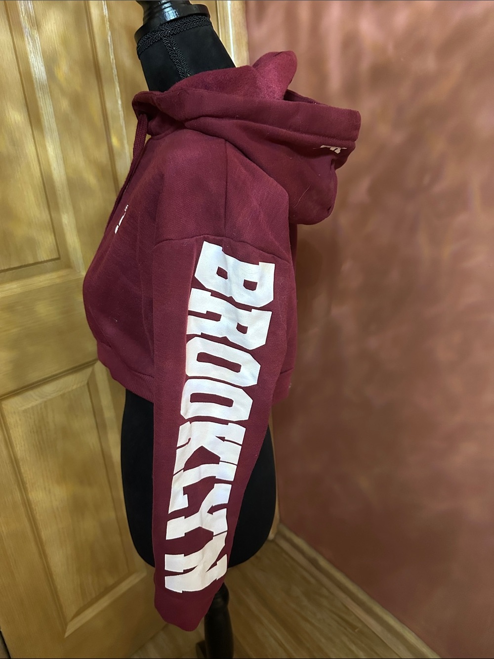 Charlotte Russe Burgundy Pullover - Picture 3 of 5